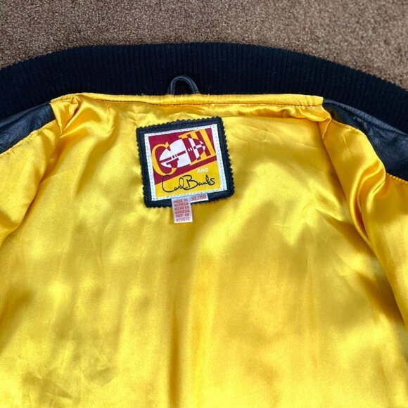 Washington Redskins Leather Jacket by G-III Cow Leather High Quality XL - Picture 9 of 9